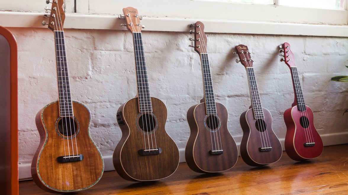 Fender annuncia la nuova serie di ukulele California Coast