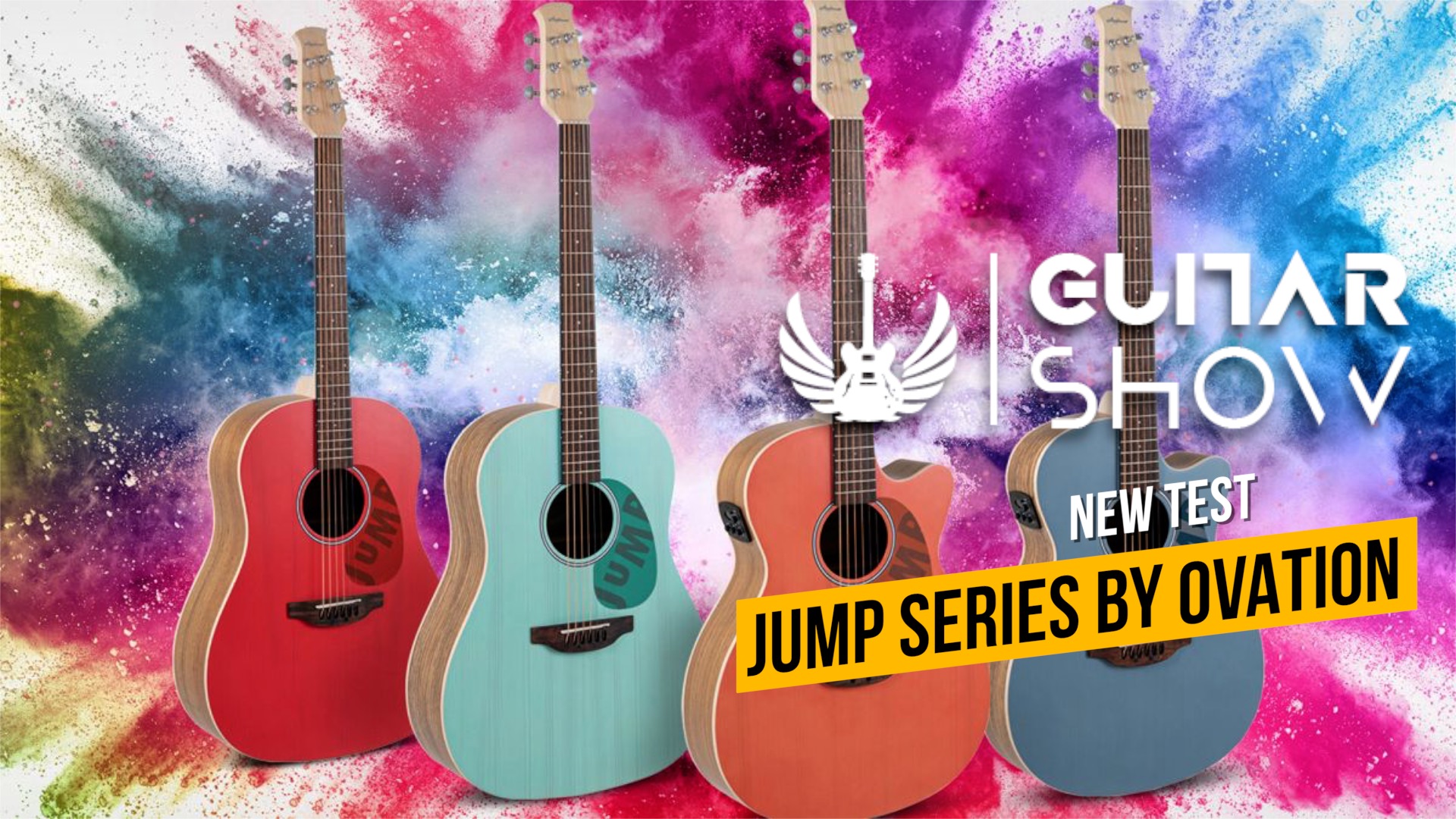 Ovation Jump: the first Applause with a traditional body design