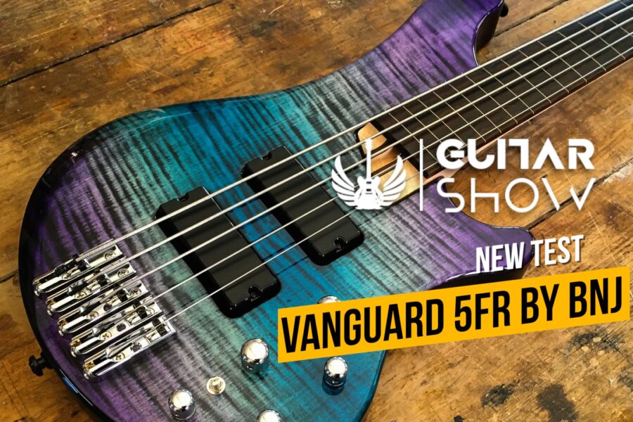 Vanguard 5 fr di BNJ Guitars: basso fretless dal design iconico made in Italy.