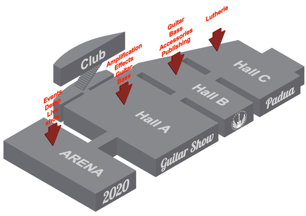 Guitar Show layout
